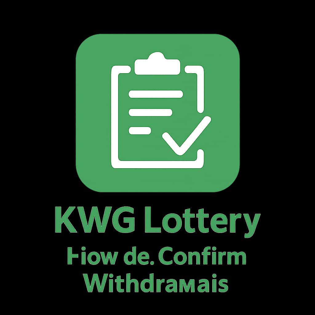 An icon representing KWG Lottery withdrawal confirmation.