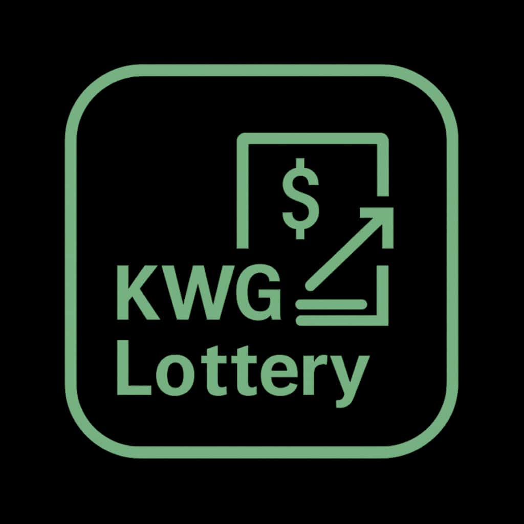 A professional badge representing guidance on KWG Lottery withdrawals.