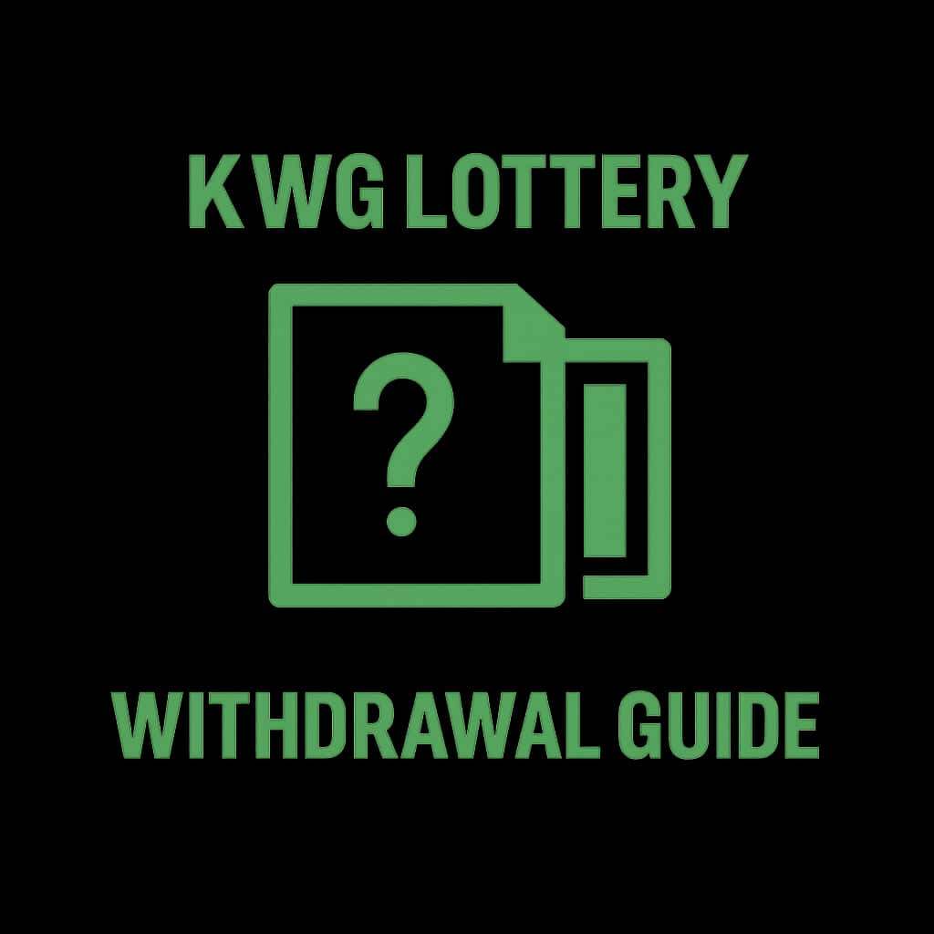 Icon representing KWG Lottery Withdrawal Guide.